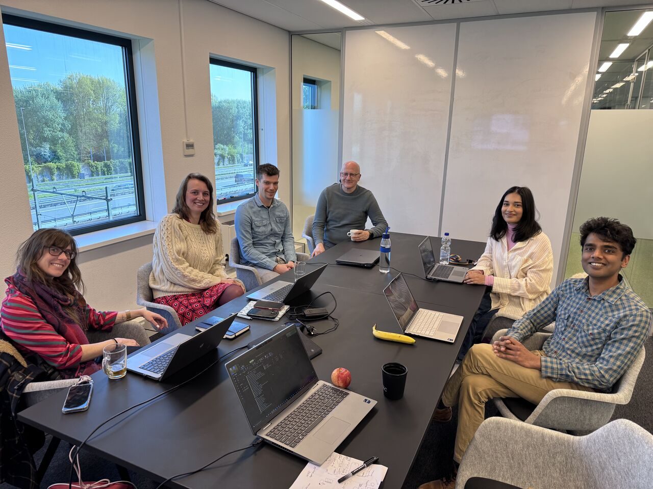 Working session with the Ortec team